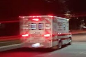 the ambulance that brought me to the hospital after my grand mal seizure